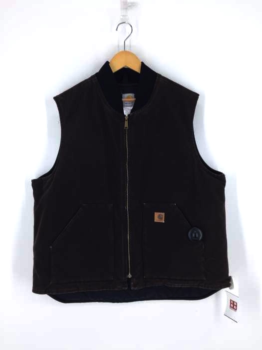 Carhartt（カーハート） 裏地キルティング ダックベスト メンズ アウター