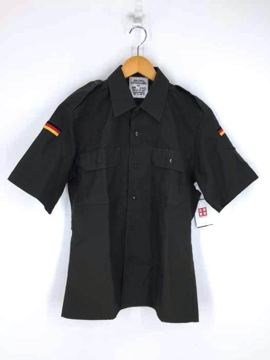 USED古着（ユーズドフルギ） ドイツ軍 半袖フィールドシャツ メンズ トップス