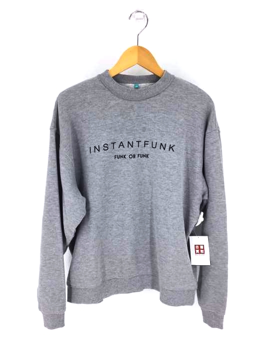nano universe（ナノユニバース） 別注FUNK OR FUNK プリントクルーネックスウェット メンズ トップス