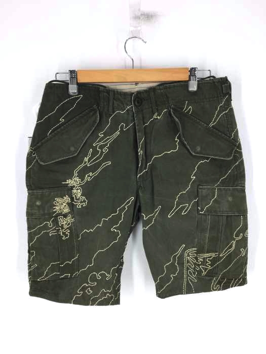 MAHARISHI(マハリシ) ステッチデザイン ミリタリー ショートパンツ メンズ パンツ