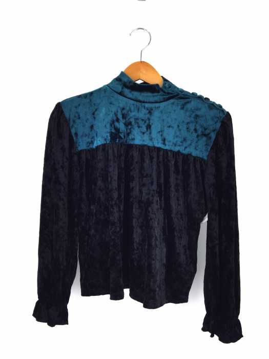 SLY（スライ） COLOR DOCKING VELOR TOPS レディース トップス