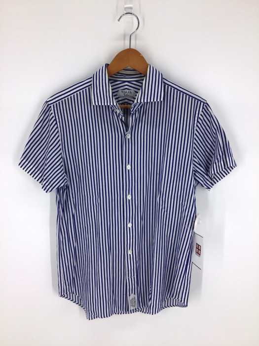 Adam et Rope WILD LIFE TAILOR(アダムエロペワイルドライフテーラー) 半袖ストライプシャツ メンズ トップス
