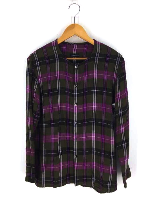 LAD MUSICIAN（ラッドミュージシャン） COLLARLESS SHIRT メンズ トップス