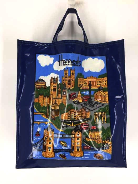 Harrods(ハロッズ) プリント ショッピングバッグ レディース バッグ
