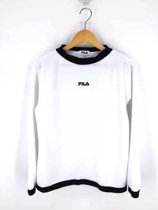 FILA（フィラ） スタンドカラープルオーバーカットソー レディース トップス