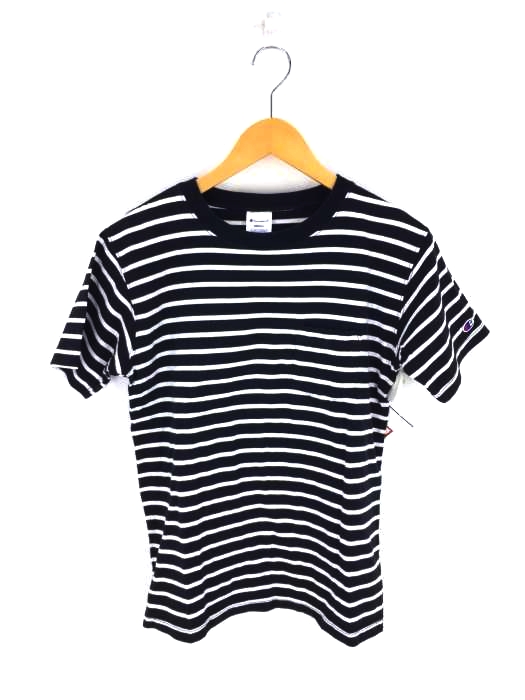 Champion（チャンピオン） ボーダー ポケットカットソー メンズ トップス