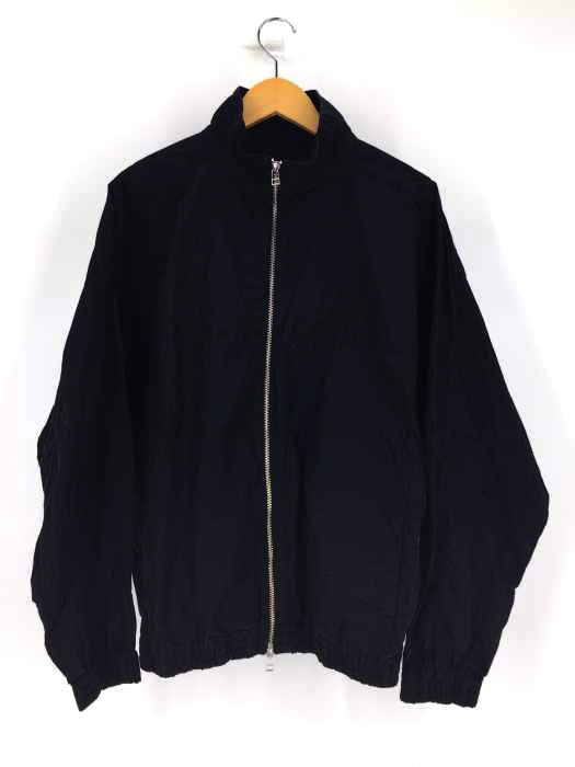 BASISBROEK（バージズブルック） コットン シルク ジップアップブルゾン メンズ アウター