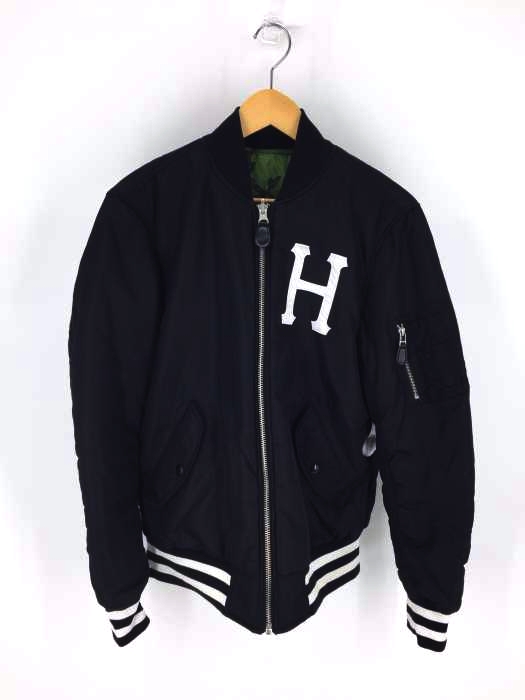 HUF(ハフ) リバーシブルMA-1 ウッドランドカモ柄 ブルゾン メンズ アウター