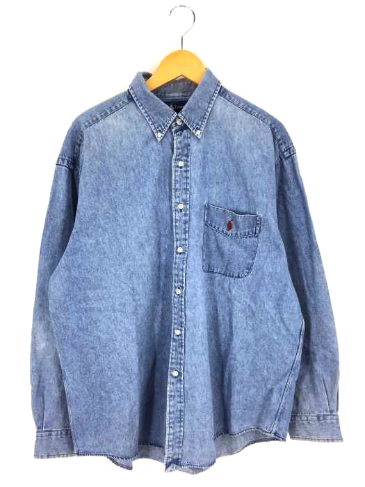 RALPH LAUREN（ラルフローレン） BIG SHIRT ポニー刺繍 デニムシャツ メンズ トップス
