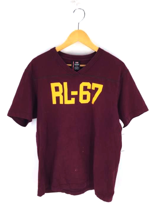 POLO JEANS COMPANY RALPH LAUREN（ポロジーンズカンパニーラルフローレン） RL-67 プリントVネックTシャツ メンズ トップス
