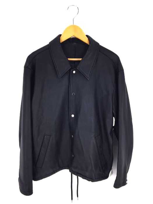 STUDIOUS（ステュディオス） ラムレザー コーチジャケット メンズ アウター