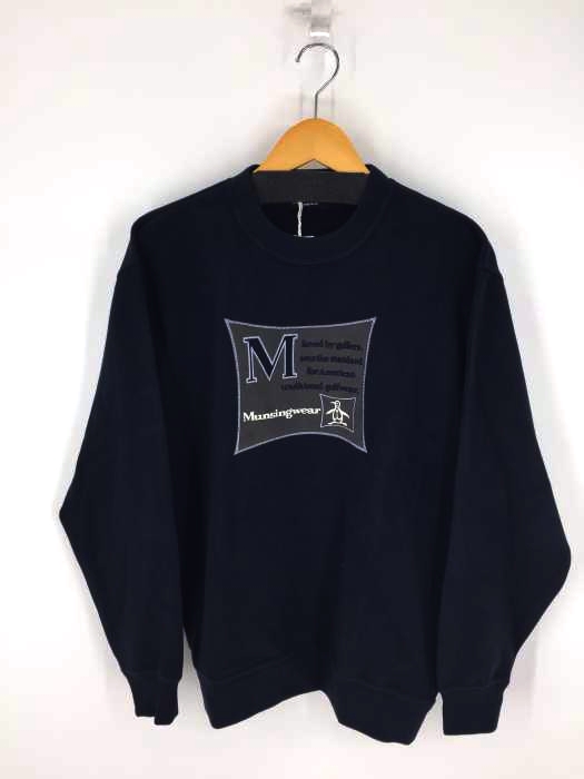 Grand Slam（グランドスラム） MUNSINGWEAR フロント刺繍クルー