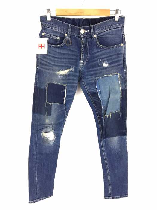 BuffaloBobs（バッファローボブズ） リペア加工ストレッチデニムパンツ メンズ パンツ