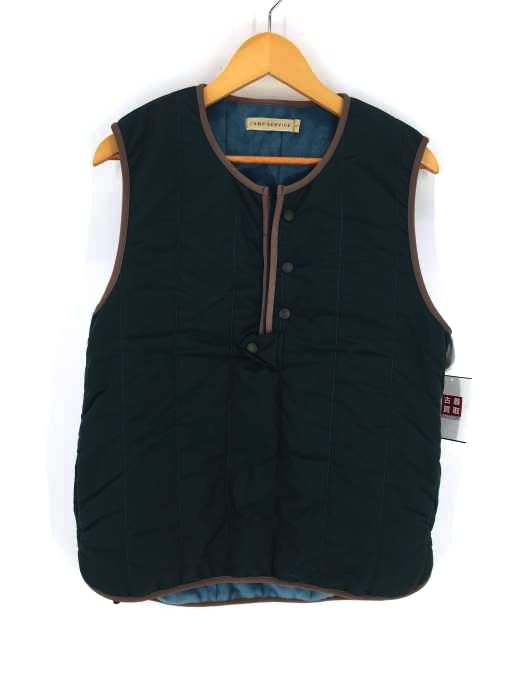 CAMP SERVICE(キャンプサービス) Pullover Padded Vest メンズ アウター