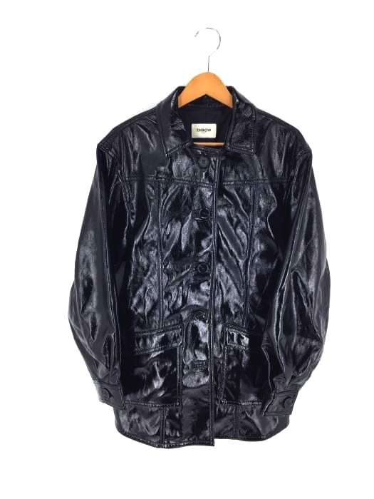 THROW by SLY（スロー バイ スライ） VEGAN LEATHER BELTED ジャケット レディース アウター