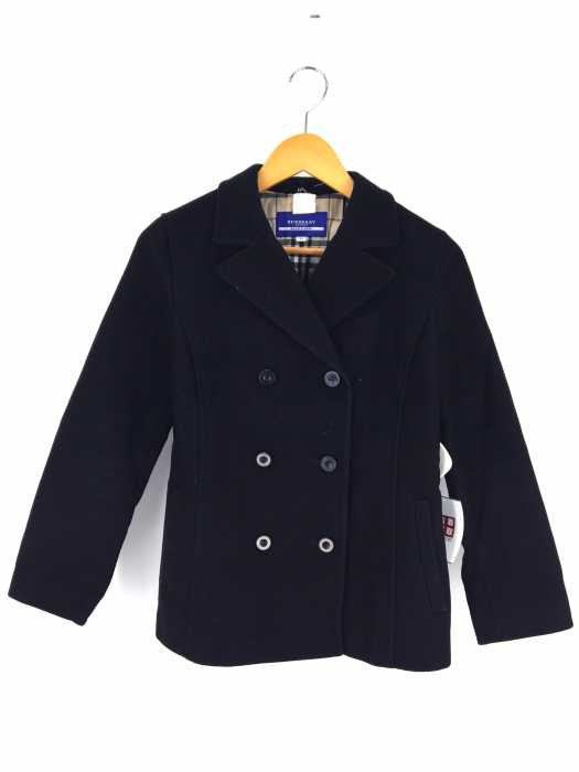 BURBERRY BLUE LABEL（バーバリーブルーレーベル） ツイルショートPコート レディース アウター
