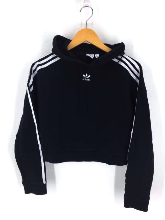adidas Originals(アディダスオリジナルス) CROPPED HOODIE Pullover Sweatshirt メンズ トップス