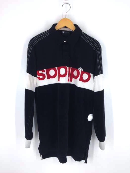 adidas Originals(アディダスオリジナルス) 18AW DISJOIN JERSEY 長袖ポロシャツ メンズ トップス