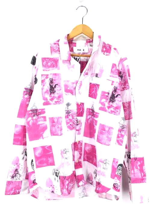 SOULLAND(ソウルランド) コットン 総柄シャツ メンズ トップス