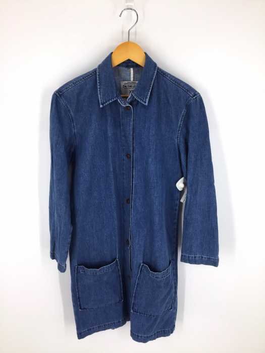 ZARA WOMAN （ザラ ウーマン） デニムチェスターコート レディース アウター