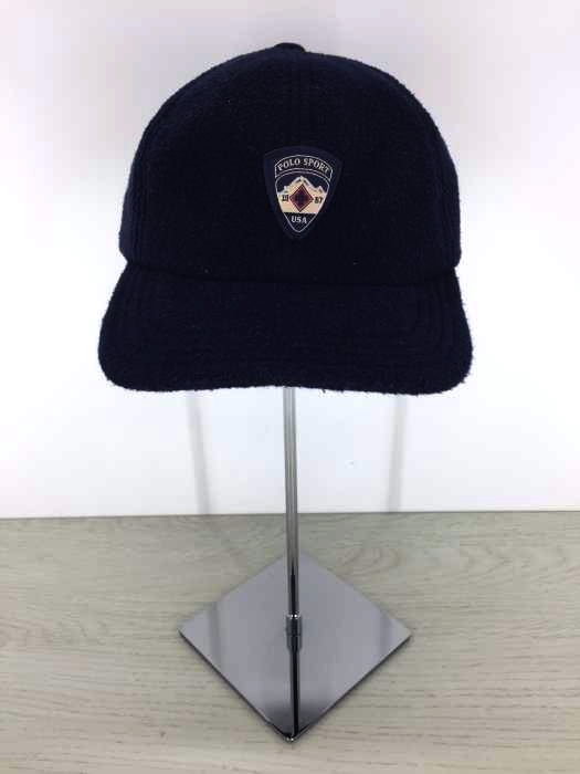 POLO SPORT RALPH LAUREN(ポロスポーツラルフローレン) USA製 フリースキャップ メンズ 帽子
