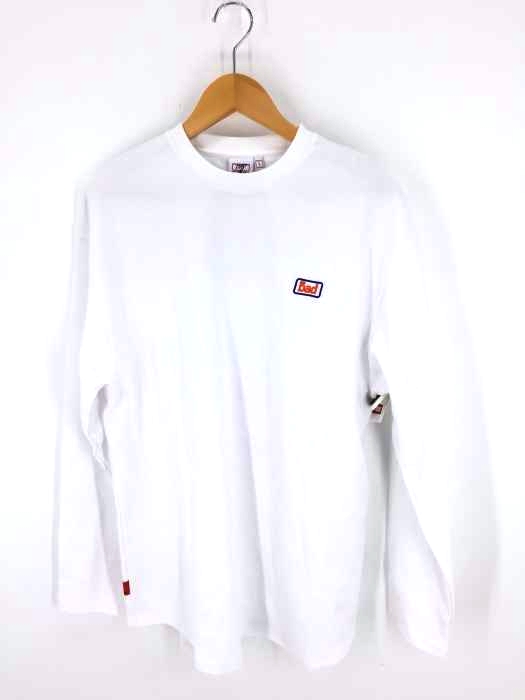 BAD IN BAD（バッドインバッド） バックプリント クルーネックロングスリーブカットソー メンズ トップス
