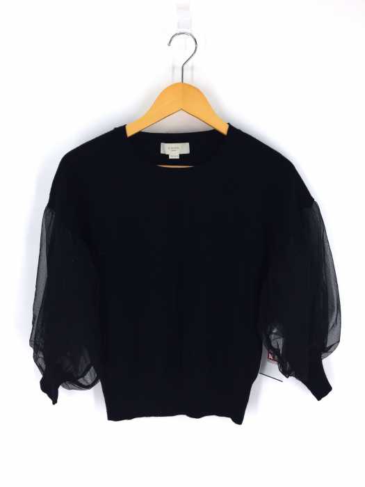 B:MING by BEAMS（ビーミングバイビームス） チュール切り替えニット レディース トップス