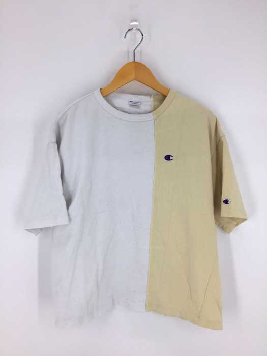 Champion (チャンピオン) 切り替えクルーネックTシャツ メンズ トップス