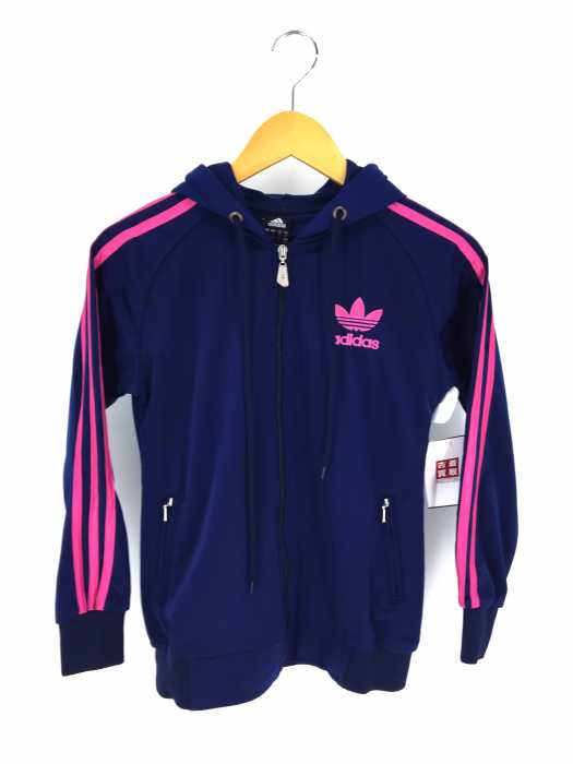 adidas （アディダス） ジップアップパーカー レディース トップス
