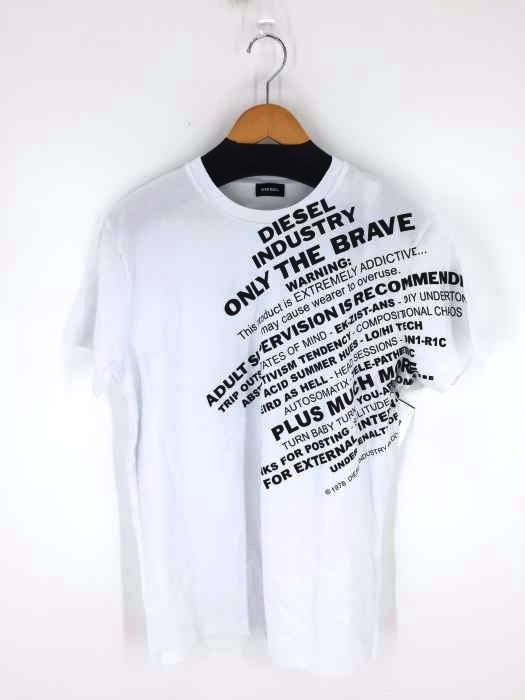 DIESEL（ディーゼル） プリントクルーネックカットソー メンズ トップス