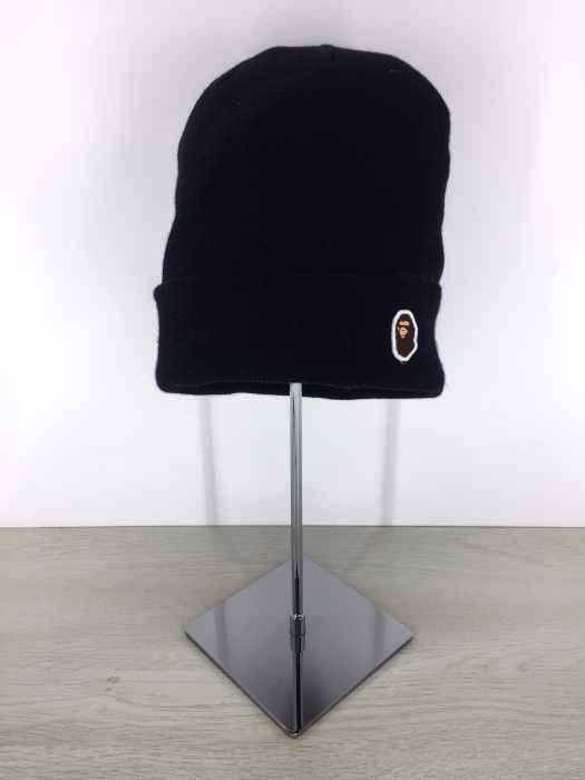 A BATHING APE（アベイシングエイプ） APE HEAD PATCH BEANIE メンズ 帽子