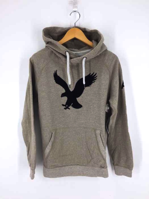 AMERICAN EAGLE OUTFITTERS（アメリカンイーグルアウトフィッターズ） フロントロゴ プルオーバーパーカー メンズ トップス