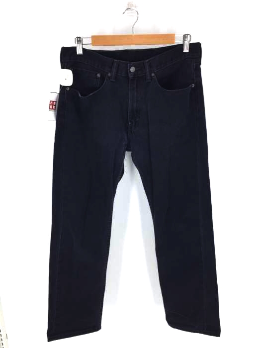 Levi‘s（リーバイス） 505 REGULAR FIT STRAIGHT ブラックデニムパンツ メンズ パンツ