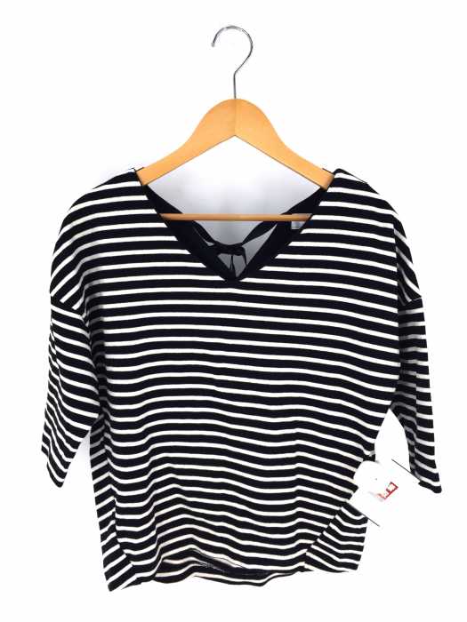 SLOBE IENA（スローブイエナ） バックリボンVネックプルオーバー レディース トップス