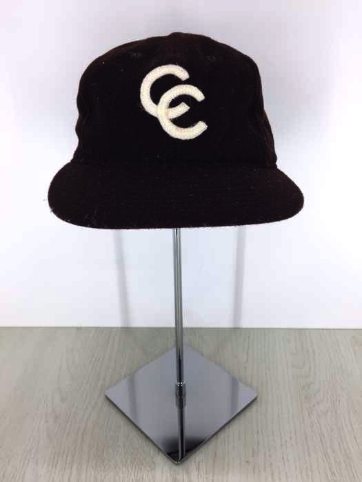 Ebbets Field Flannels(エベッツフィールドフランネルズ) USA製 6PANEL ワッペンウールキャップ メンズ 帽子