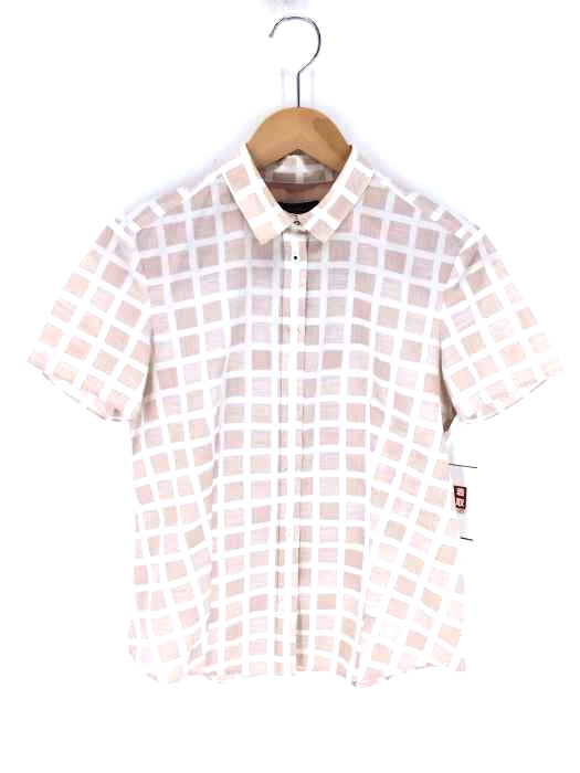 Paul Smith BLACK（ポールスミスブラック） タック入り コットン 半袖シャツ レディース トップス