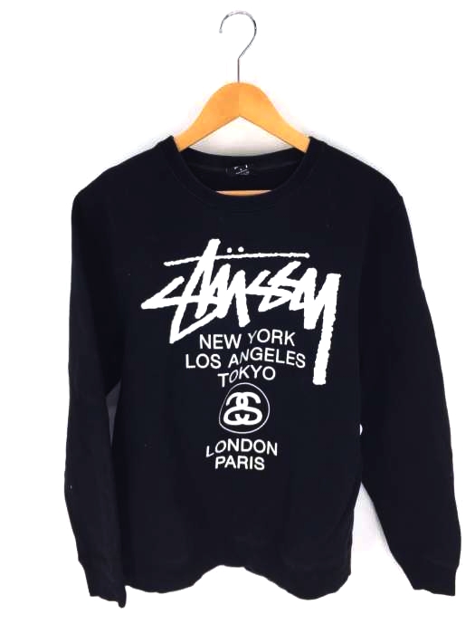 Stussy（ステューシー） ワールドツアー プリント スウェット メンズ トップス