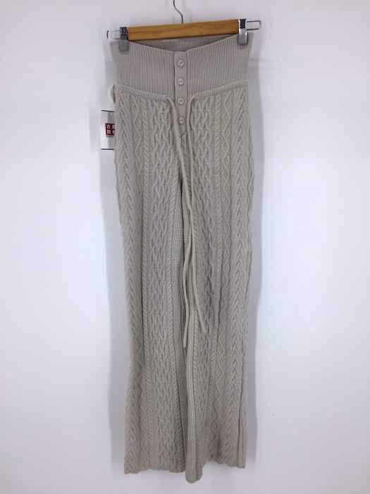 snidel(スナイデル) ケーブルニットパンツ レディース パンツ