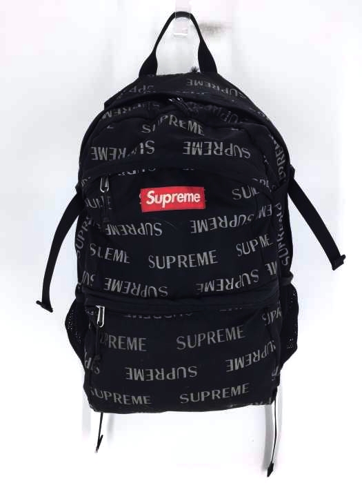 Supreme（シュプリーム） 3M Reflective Repeat Backpack メンズ バッグ