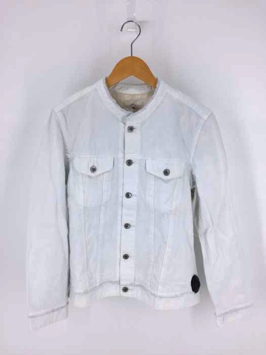 bukht（ブフト） BAND COLLAR DENIM JACKET メンズ アウター