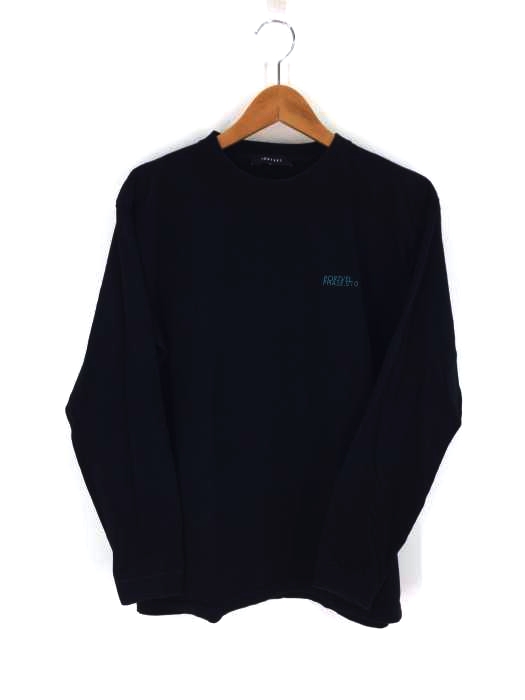 PORTVEL(ポートヴェル) PRINT L/S TEE ロゴプリント クルーネックカットソー メンズ トップス