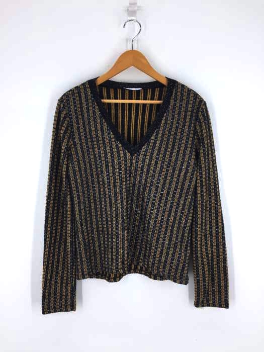 ZARA trafaluc（ザラトラファルック） 格子柄 Vネックニット レディース トップス
