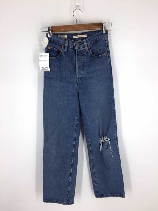 Levis PReMIUM（リーバイスプレミアム） RIBCAGE 加工デニムパンツ レディース パンツ