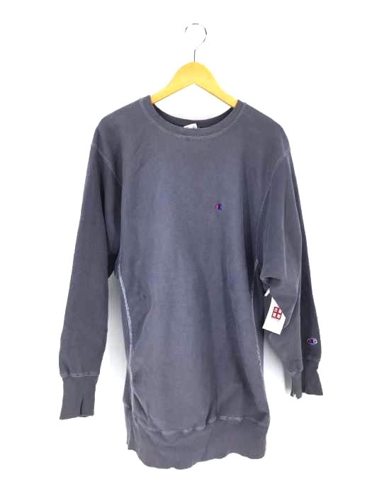 Champion(チャンピオン) 90S 後期 刺繍タグ REVERSE WEAVE 目刺繍 クルーネックスウェット メンズ トップス