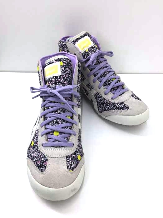 オニツカタイガー スニーカー MEXICO Mid Runner PS(現行モデル) BIRCH/NAVY 17.0cm MEXICO Mid Runner ⁄ メキシコ ミッドランナー（スニーカー