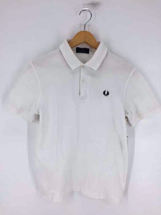 FRED PERRY（フレッドペリー） イングランド製 ロゴ刺繍 ポロシャツ メンズ トップス