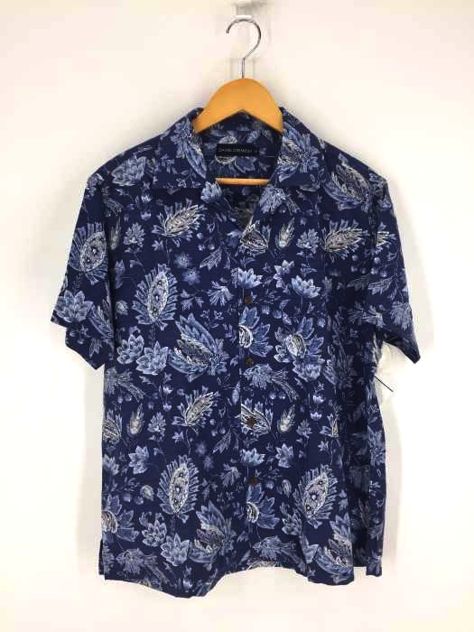 USED古着（ユーズドフルギ） 半袖花柄オープンカラーシャツ メンズ トップス
