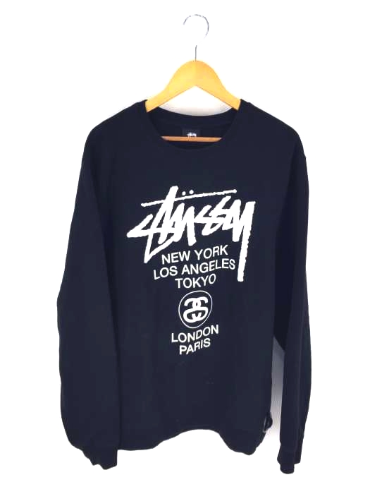 Stussy（ステューシー） ワールドツアー プリントスウェット メンズ トップス