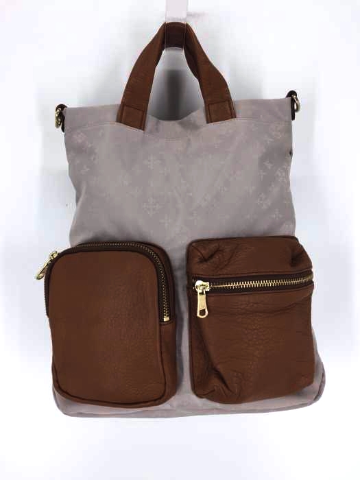 russet（ラシット） レザーポケット モノグラム柄2WAYショルダーバッグ レディース バッグ