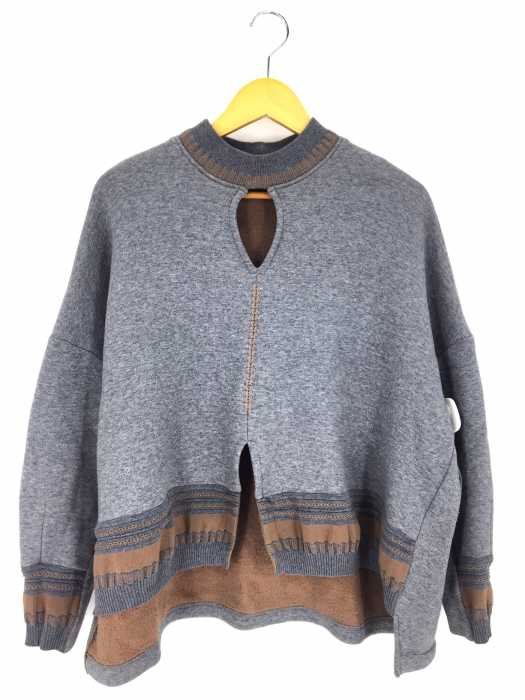 Mame Kurogouch（マメクロゴウチ） Tribal Rib Jersey Sweatshirt レディース トップス